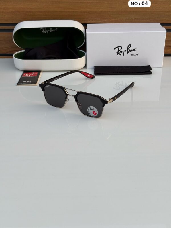 RAY BAN 04 SILVER BLACK - Image 2