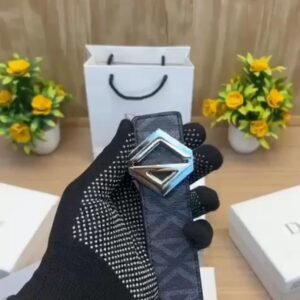 DIO_R Premium Quality Monogram Printed Belt