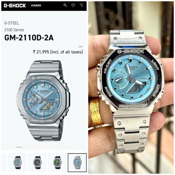 G_Shock GM2100 (Blue) - Image 3