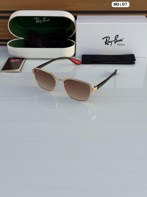 RAY_BAN 07 GOLDEN BROWN SHADES - Image 2