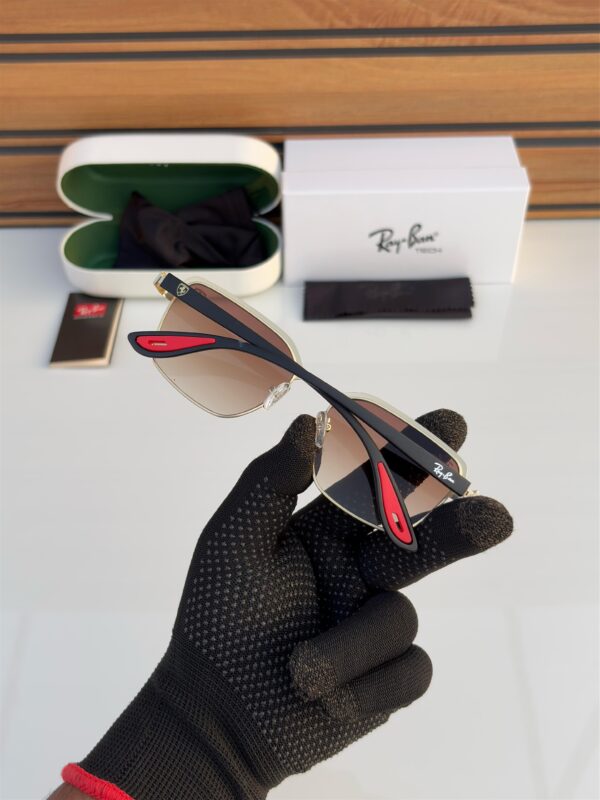 RAY_BAN 07 GOLDEN BROWN SHADES - Image 5