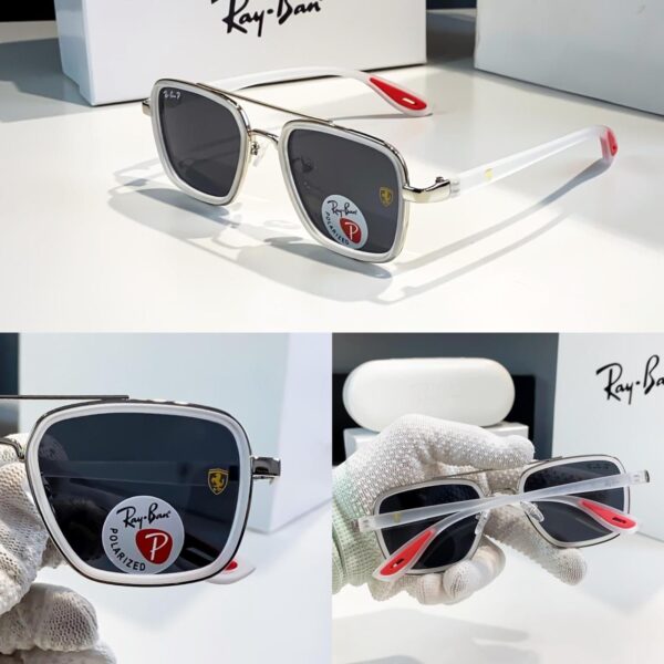 RAYBAN 06 ICE BLACK - Image 5