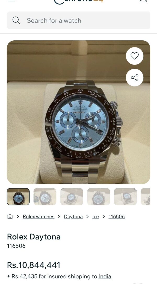 R_OLEX OYSTER PERPETUAL DAYTONA - Image 2