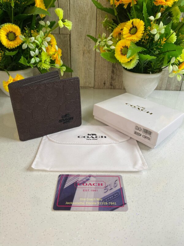 COACH EMBOSE PREMIUM WALLET - Image 2