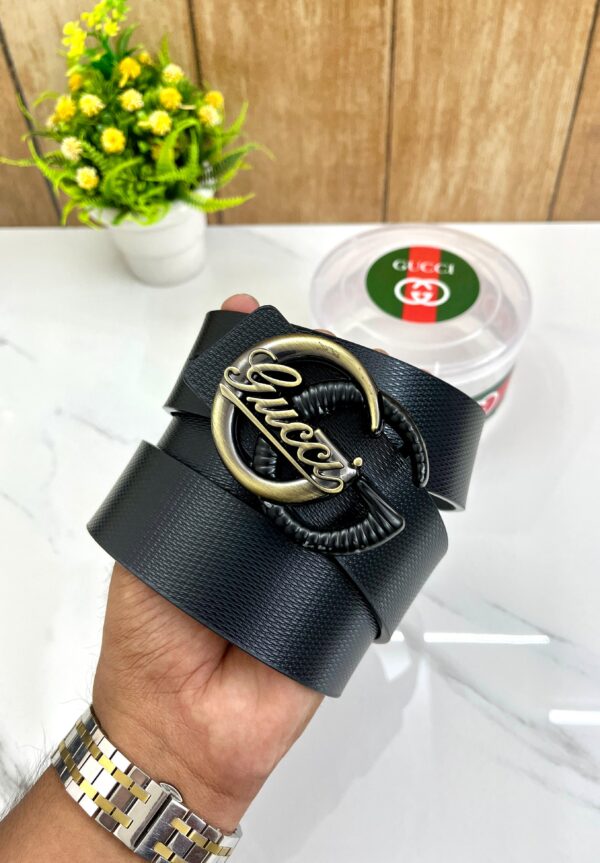 GU_CCI PREMIUM FOM-LEATHER BELT