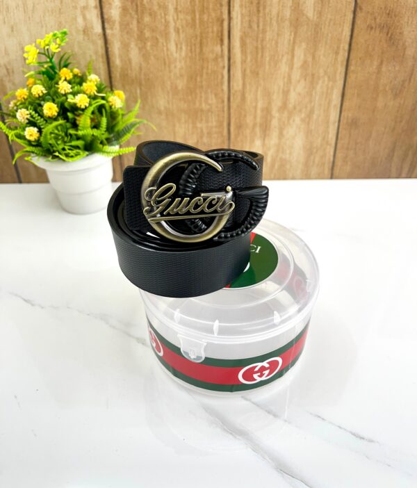 GU_CCI PREMIUM FOM-LEATHER BELT - Image 3