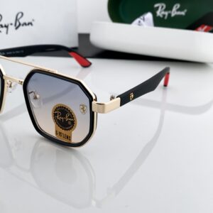 RAY_BAN - GOLD BLUE SHADED 09