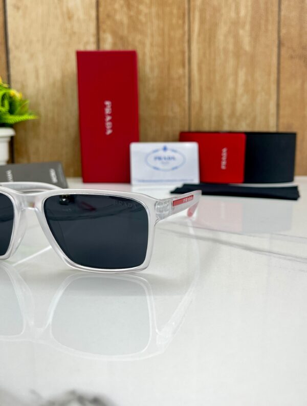 PRAD_A J05904 TRANSPARENT BLACK GLASSES - Image 2