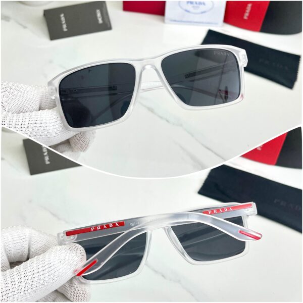 PRAD_A J05904 TRANSPARENT BLACK GLASSES - Image 8