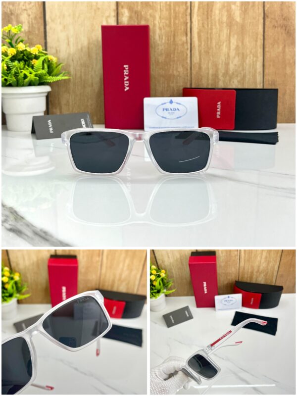 PRAD_A J05904 TRANSPARENT BLACK GLASSES - Image 7