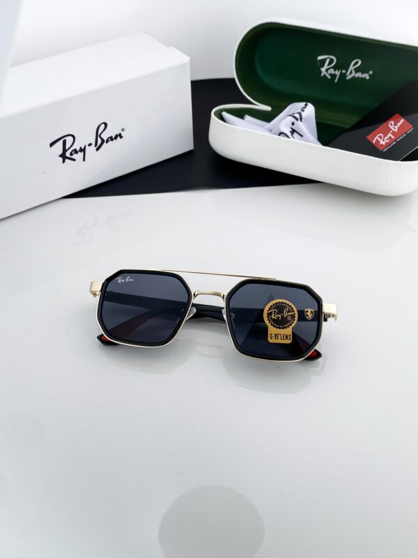 Ray_ban Gold Black 09 - Image 4