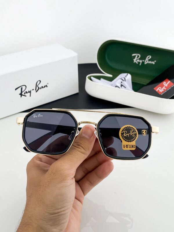 Ray_ban Gold Black 09 - Image 5