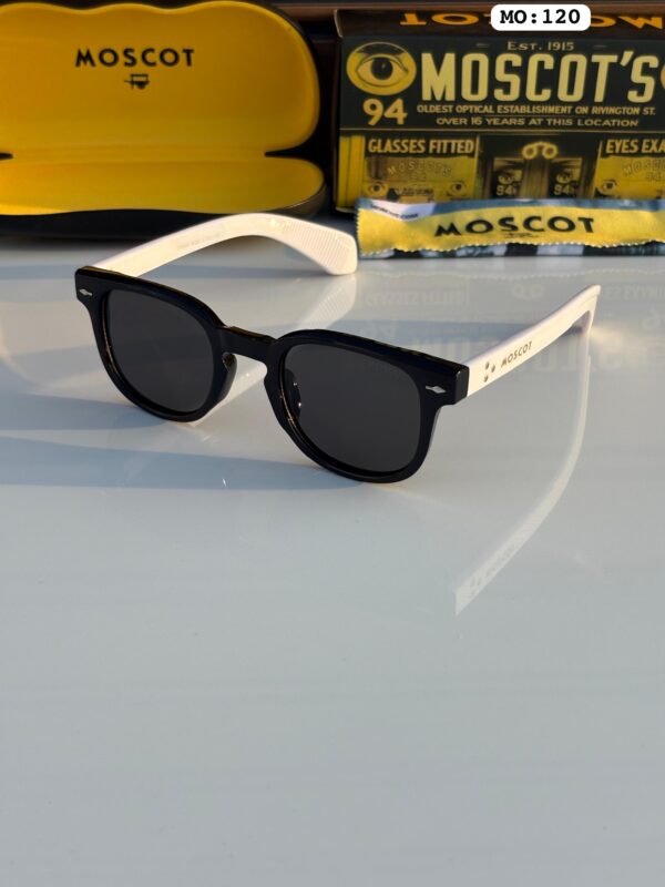 Moscot 120 White Black