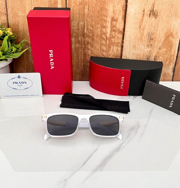 PRAD_A MILANO 3372 WHITE COPAR BLACK - Image 2
