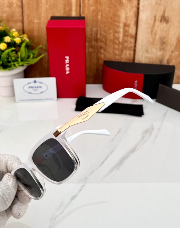 PRAD_A MILANO 3372 WHITE COPAR BLACK - Image 6