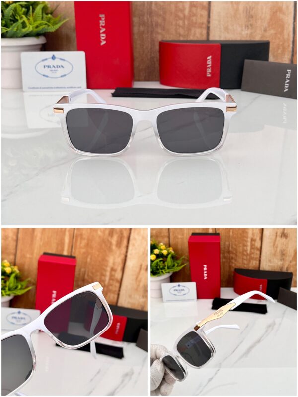 PRAD_A MILANO 3372 WHITE COPAR BLACK - Image 5