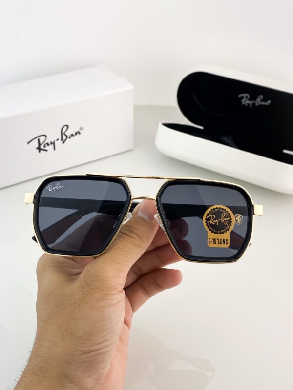 RAY_BAN GOLD BLACK - Image 5