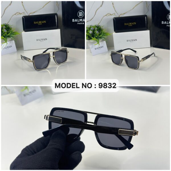BALMAIN 9832 GOLD BLACK - Image 4
