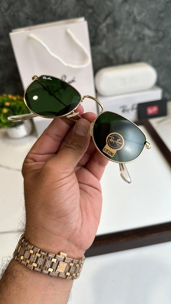 RAY_BAN 3958 gold green - Image 2